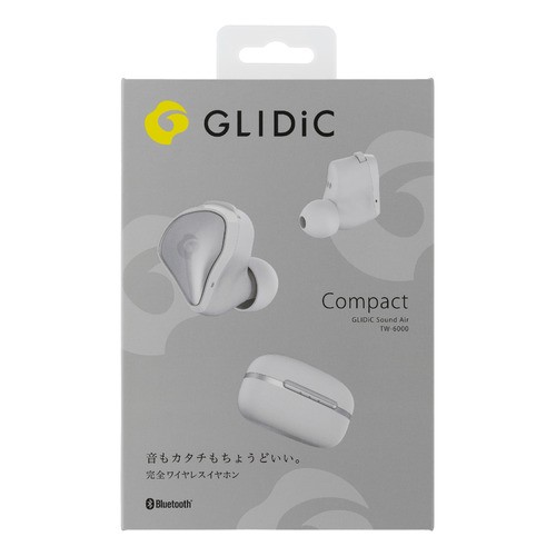 GLIDiC Sound Air TW-6000 ／ ペールグレー SB-WS61-MRTW／GR リモコン