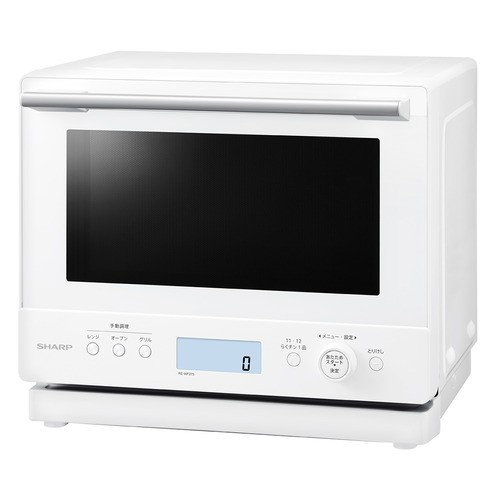 Amazon | シャープ 加熱水蒸気 オーブンレンジ 26L 2段調理 RE