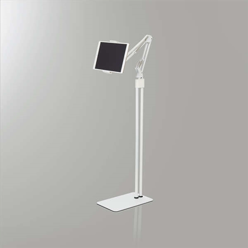 エレコム TB-DSZARMFWH タブレット用Ｚアーム型床置式スタンド ホワイト