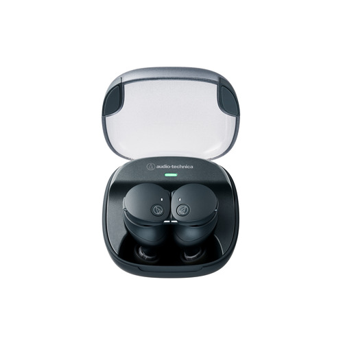 オーディオテクニカ ワイヤレス イヤホン ノイズキャンセリング IP55 最大25時間 USB-C ATH-CKS50TW2 BK ブラック系_4