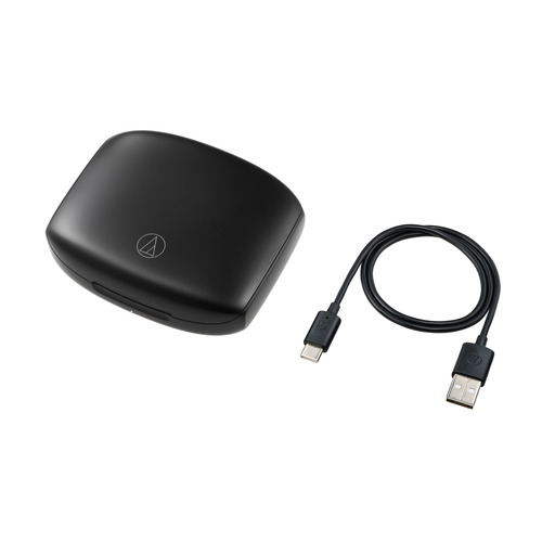 オーディオテクニカ ATH-AC5TW BK 完全ワイヤレスイヤホン 耳かけ型 左右分離 Bluetooth対応 ブラック_4