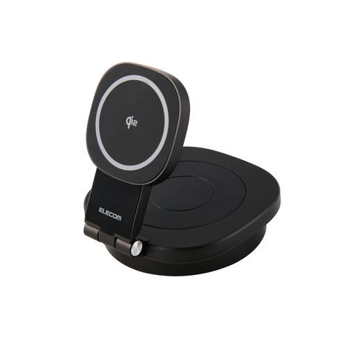 エレコム DST-Q041BPBK ドッキングステーション Qi2 15Wワイヤレス充電 4in1 USB 3.2 Gen1 5Gbps Windows Mac 対応 ブラック_12