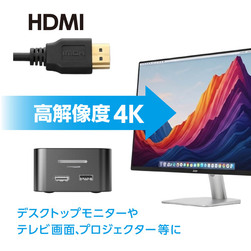 AXELTECH AXDST02BK 13 in 1ドッキングステーション USB Type-C,HDMI,LAN,オーディオ出力ポート搭載 Windows Mac対応 ブラック_7