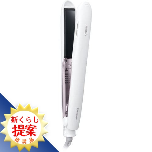 パナソニック EH-HS9J-W ストレートアイロン ナノケア ホワイト EHHS9JWの通販は