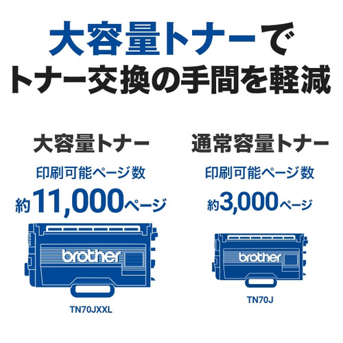 ブラザー HL-L5210DN A4モノクロレーザープリンター HL-L5210DN(有線LAN／両面印刷) HLL5210DN