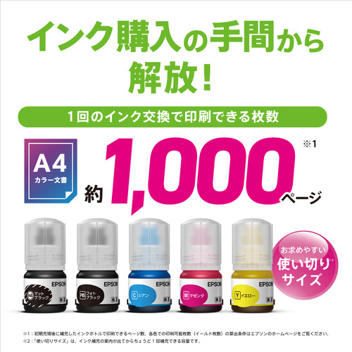 EPSON EW-M757TP A4カラーインクジェット複合機・エコタンク搭載モデル ピスタチオグリーン_3