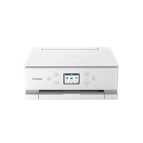 キヤノン PIXUSTS7630WH 5色インクジェット複合機 2WAY給紙対応 自動両面プリント Windows Mac ChromeOS対応 ホワイト