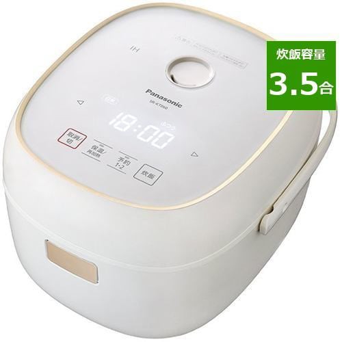 パナソニック SR-KT060-W IH炊飯器 3.5合炊き ホワイトの通販は