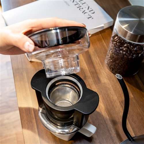 YAMADASELECT(ヤマダセレクト) NCM-D15J1 自動ドリップ コーヒーメーカー SERIE NOIR Auto Drip Coffee  Make