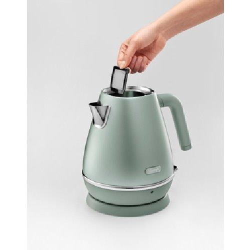 デロンギ KBIN1200J-GR ディスティンタ・ペルラコレクション 電気ケトル 1.0L グリーン