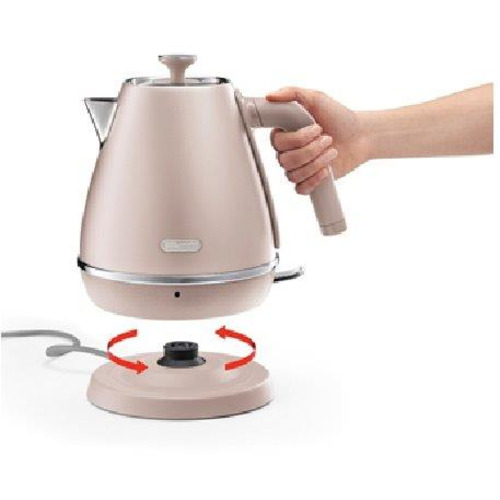 デロンギ KBIN1200J-PK ディスティンタ・ペルラコレクション 電気ケトル 1.0L ピンク