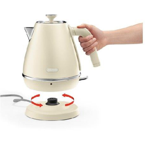 デロンギ KBIN1200J-Y ディスティンタ・ペルラコレクション 電気ケトル 1.0L イエロー