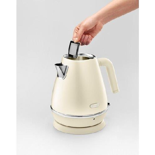 デロンギ KBIN1200J-Y ディスティンタ・ペルラコレクション 電気ケトル 1.0L イエロー