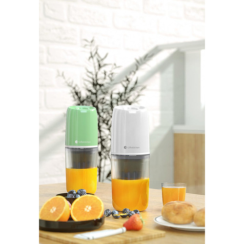 永山 ELK-SJ77G コールドプレスジューサー E-LIFE 280ml グリーン