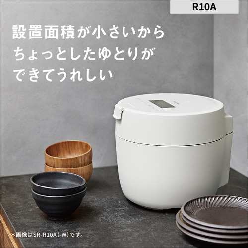 パナソニック SR-R10A-G 圧力IHジャー炊飯器 5合 グリーンの通販はau 