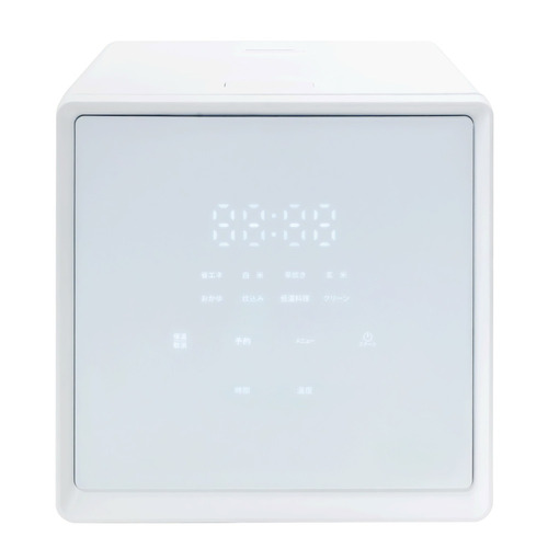 YAMAZEN NEJS-072CM-W マイコン炊飯器 4合炊き キューブ型 低温調理モード搭載 ホワイトの通販は 9,760円