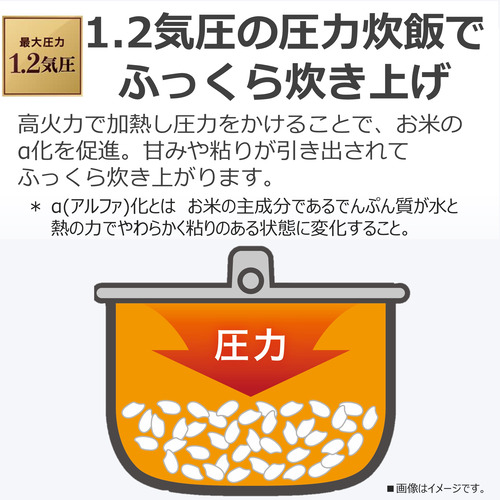 東芝 RC-10FPW(H) 圧力IH炊飯器 5.5合炊き アッシュグレージュ