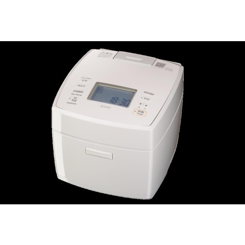 三菱電機 NJ-VS10H-W 三菱IＨジャー炊飯器 炭炊釜 5.5合炊き 白亜麻