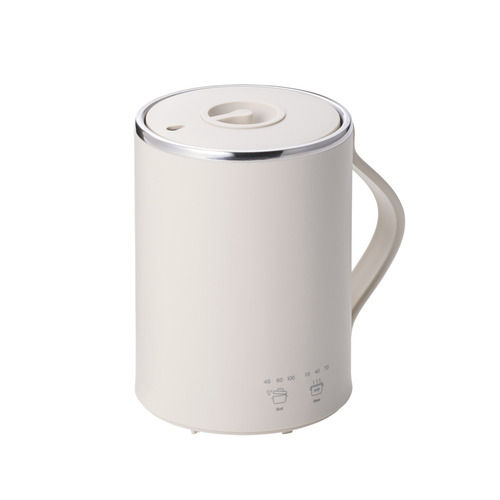 テスコム TGM20A-C マグカップ型電気なべ Cook Mug(ベージュ) 350ml 卓上調理 湯沸かし 保温