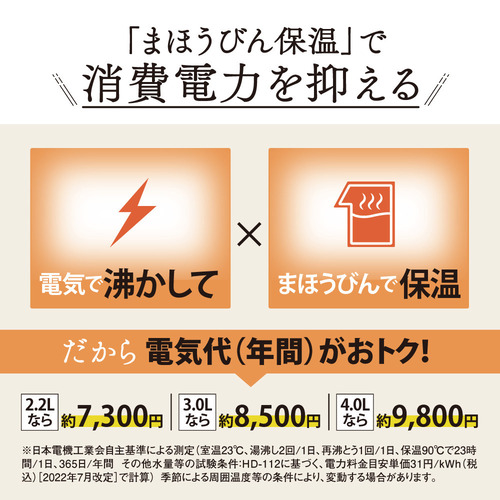 象印マホービン CV-GD40-BM VE電気まほうびん 優湯生 スピード沸とう機能搭載 4.0L ソフトブラック
