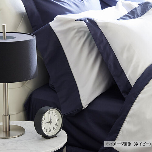 大塚家具 ボックスシーツ ルネッタ ブルー WDL ［ワイドダブルロング］エジプト超長綿 ブルー