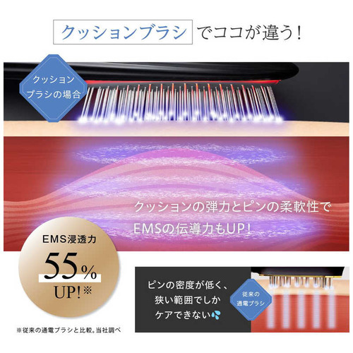 WAVEWAVE EMS Brush Air ブラック WH4101-BK_9