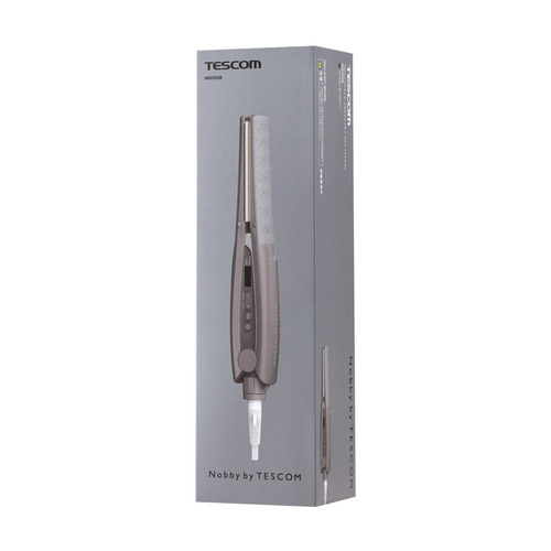 テスコム NIS500B-H プロフェッショナル ストレートヘアアイロン 25mm スモーキーグレー_1