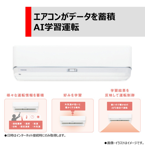 標準工事費込】東芝 エアコン 8畳 プラズマ空清搭載 省エネ 掃除機能
