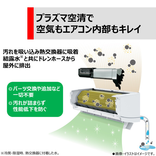 標準工事費込】東芝 エアコン 8畳 プラズマ空清搭載 省エネ 掃除機能