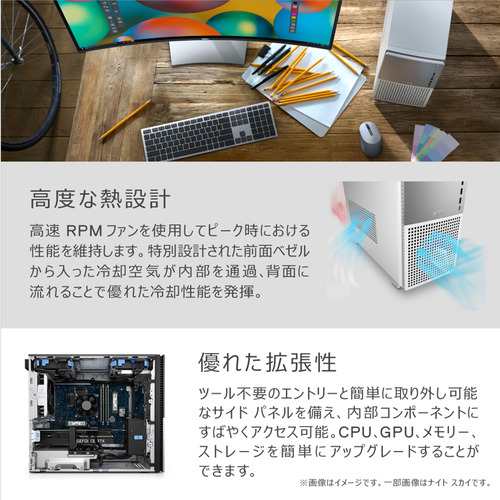 台数限定】DELL DX100VR-CWL デスクトップパソコン XPS 8950 12コア 第