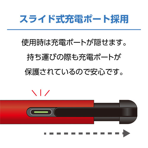 ミヨシ STP-A02／RD iPad専用タッチペン 高感度タイプ 傾きセンサー搭載 レッド STPA02／RD