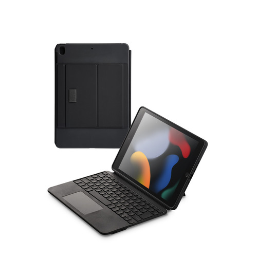 エレコム TK-CA13BPBK 10.2インチ iPad（第9／8／7世代）用 ケース一体型キーボード ブラック