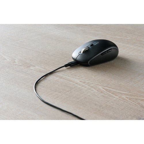 エレコム M-PN10MBMSBK ワイヤレスマウス Bluetooth ／ 無線 2.4GHz 両対応 Type-C 8ボタン Mサイズ ブラック_14