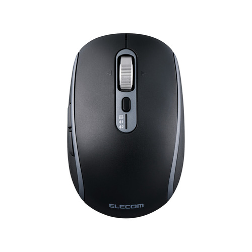 エレコム M-PN10MBMSBK ワイヤレスマウス Bluetooth ／ 無線 2.4GHz 両対応 Type-C 8ボタン Mサイズ ブラック_16