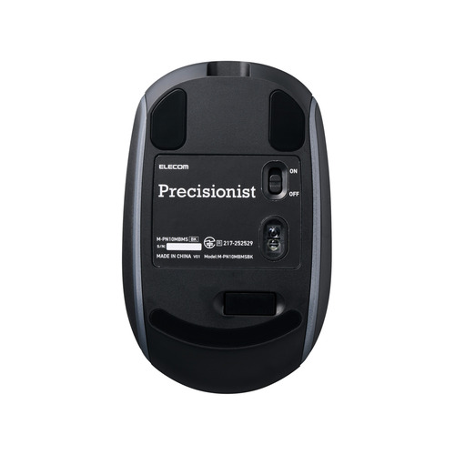 エレコム M-PN10MBMSBK ワイヤレスマウス Bluetooth ／ 無線 2.4GHz 両対応 Type-C 8ボタン Mサイズ ブラック_18