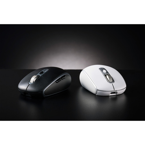 エレコム M-PN10MBMSBK ワイヤレスマウス Bluetooth ／ 無線 2.4GHz 両対応 Type-C 8ボタン Mサイズ ブラック_2