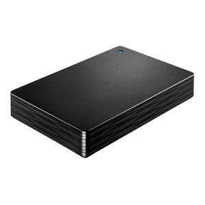 IOデータ HDPH-UT4DKR 外付けHDD カクうす Lite ブラック ポータブル型 4TBの通販は