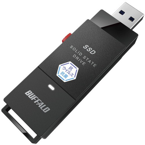 BUFFALO SSD-PUTVB500U3-B SSD 黒