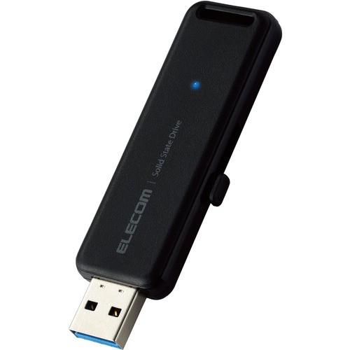 エレコム ESD-EMB0500GBK 外付けSSD 500GB USB3.2 ブラック ESDEMB0500GBK