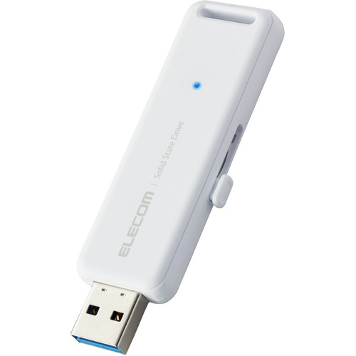 エレコム ESD-EMB1000GWH 外付けSSD 1TB USB3.2 ホワイト エレコム ESD-EMB1000GWH 外付けSSD 1TB USB3.2 ホワイト