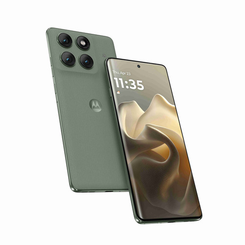 モトローラー PB7U0000JP motorola edge 60 pro PANTONE SIMフリースマートフォン  シャドーグリーン