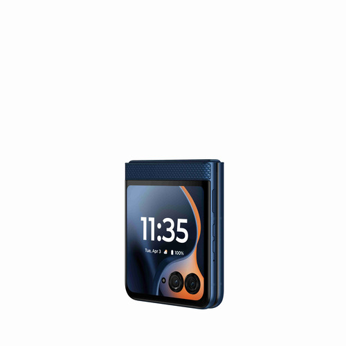モトローラー PB8E0000JP motorola razr 60 SIMフリー 折りたたみスマートフォン moto ai搭載 ジブラルタルシーネイビー_10