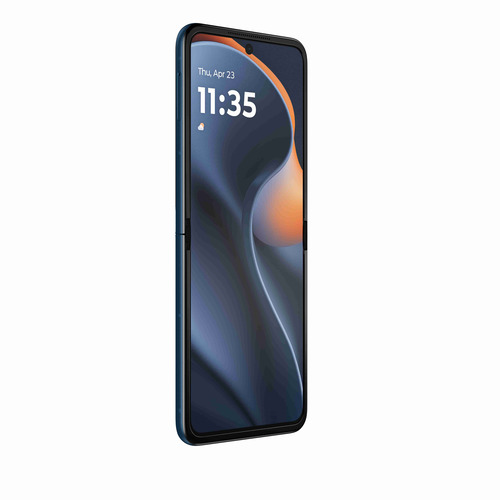 モトローラー PB8E0000JP motorola razr 60 SIMフリー 折りたたみスマートフォン moto ai搭載 ジブラルタルシーネイビー_3