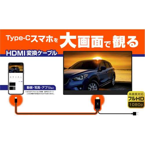 カシムラ KD-225 HDMI変換ケーブル 3m の通販はau PAY マーケット