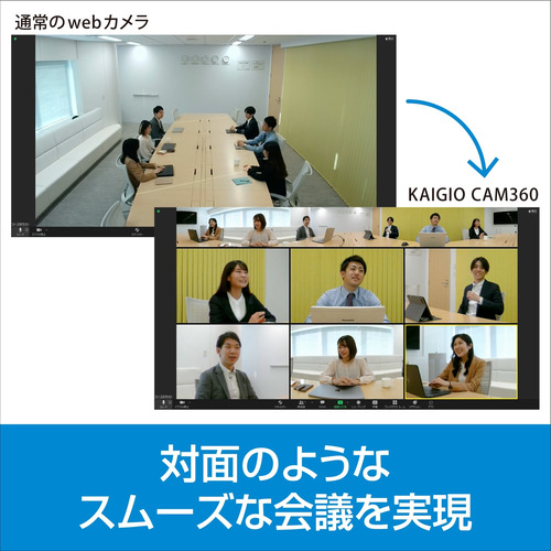 ソースネクスト KAIGIO CAM360 ブラック KGC1-BK KAIGIO_2