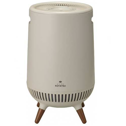 APIX ADK-365R(IV) 360°セラミックヒーター どこでもKOTATSU 転倒OFFスイッチ搭載 リモコン付 アイボリー