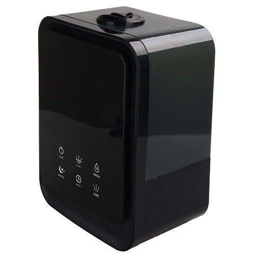 エスケイジャパン SKJ-GF45HK ハイブリット加湿器 加湿量 最大280ml／h OFFタイマー機能付 ブラック