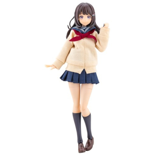 コトブキヤ 1／10スケール 「きるプラ 結城 まどか【桃桜高校・冬服】」プラモデル 【JK102 】 ／創彩少女庭園