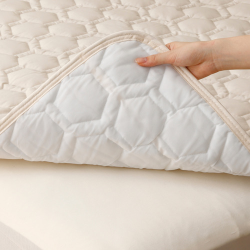 [シングル]By IDC ヤマダ×大塚家具 ズレにくいベッドパッド3点パック 速乾タイプ 97×195cm ボックスシーツ2枚 ゴムなし_10