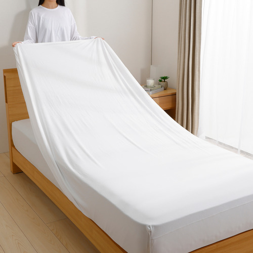 [シングル]By IDC ヤマダ×大塚家具 ズレにくいベッドパッド3点パック 速乾タイプ 97×195cm ボックスシーツ2枚 ゴムなし_5